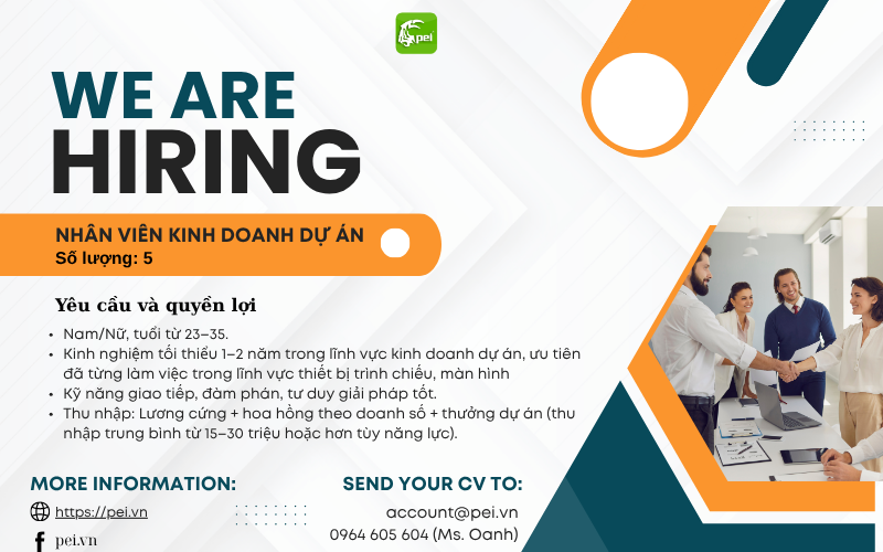 Tuyển dụng Nhân Viên Kinh Doanh Tháng 7/2025